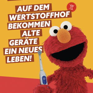 Elmo freut sich