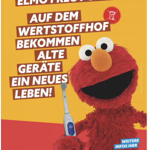 Plakat Elmo freut sich