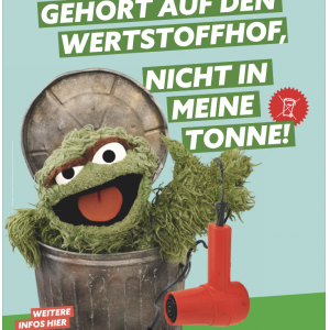 Plakat Nicht in Oskars Tonne